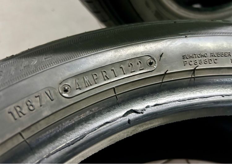 DUNLOP 185 55 16 มือสอง ปี22  รูปที่ 4