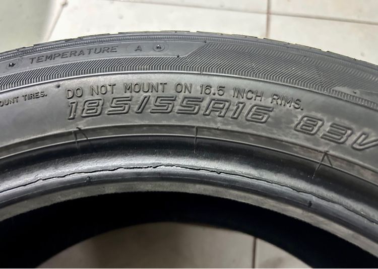 DUNLOP 185 55 16 มือสอง ปี22  รูปที่ 5