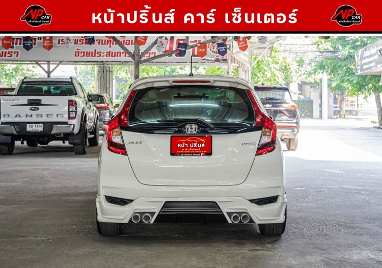 Honda Jazz 2018 1.5 S Sedan เบนซิน ไม่ติดแก๊ส เกียร์อัตโนมัติ ขาว รูปที่ 4