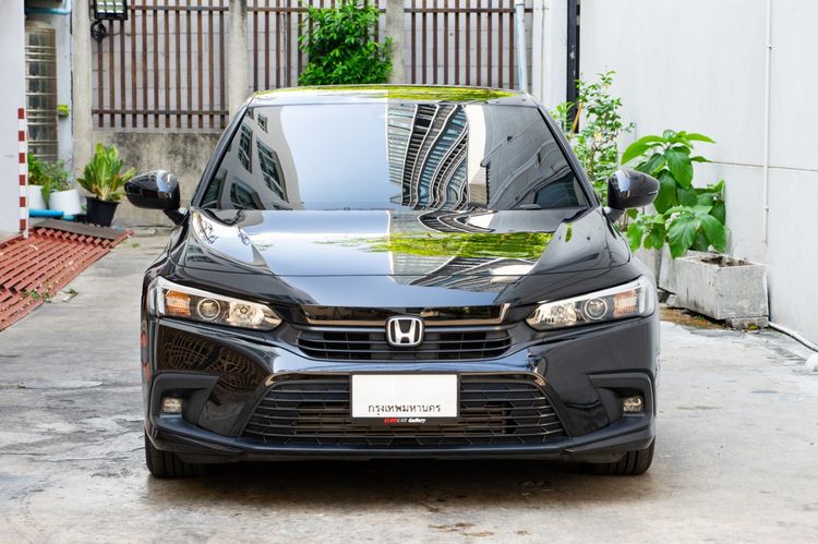 Honda Civic 2022 1.5 EL+ Sedan เบนซิน ไม่ติดแก๊ส เกียร์อัตโนมัติ ดำ รูปที่ 4