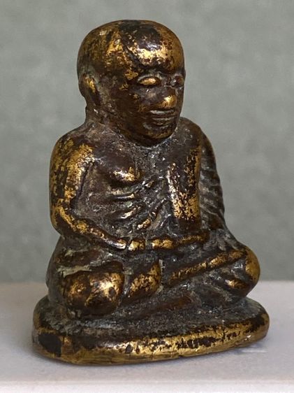 หล่อเก่าหลวงพ่อเงิน บางคลาน เนื้อทองเหลือง รูปที่ 4