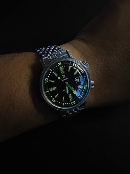 นาฬิกาดำน้ำ Vintage Lip Nautic-Ski Electronic  รูปที่ 6