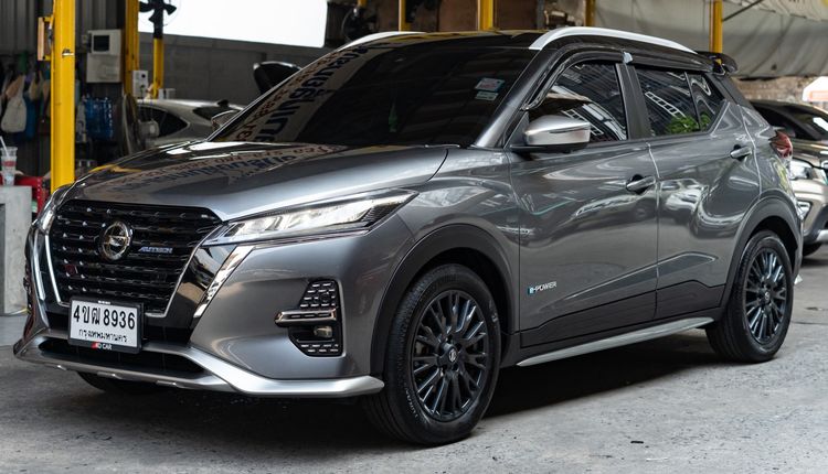 Nissan Kicks 2023 1.2 Autech Sedan ไฮบริด ไม่ติดแก๊ส เกียร์อัตโนมัติ เทา รูปที่ 2