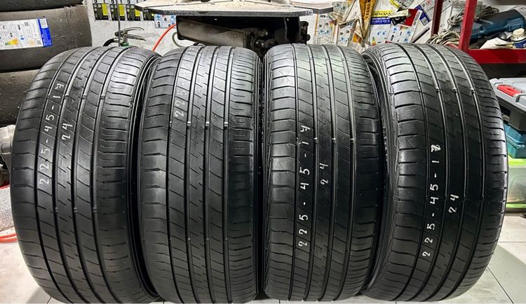 DUNLOP LM705 225 45 17 ปี24 ไม่ปะ 