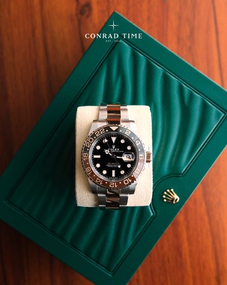 Rolex GMT-Master II 126711CHNR 'Root Beer Black Dial Two-Tone Oyster 2024 40mm.  รูปที่ 3