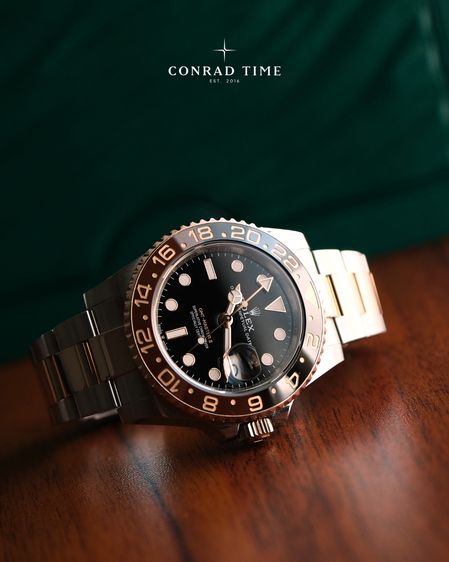 Rolex GMT-Master II 126711CHNR 'Root Beer Black Dial Two-Tone Oyster 2024 40mm.  รูปที่ 5