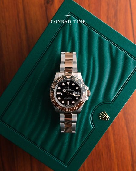 Rolex GMT-Master II 126711CHNR 'Root Beer Black Dial Two-Tone Oyster 2024 40mm.  รูปที่ 4