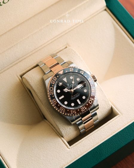 Rolex GMT-Master II 126711CHNR 'Root Beer Black Dial Two-Tone Oyster 2024 40mm. 