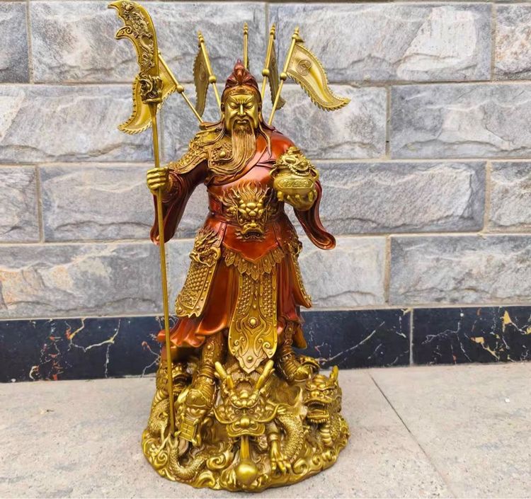 ✨เทพเจ้ากวนอู ปาง 5 ธง ประทานทรัพย์ 