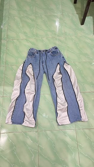 กางเกง 4 Zipper jeans 
