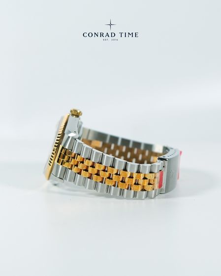 Rolex Datejust 16233 Ivory pyramid dial Two-Tone Jubilee 1992 36mm. Fullset  รูปที่ 10