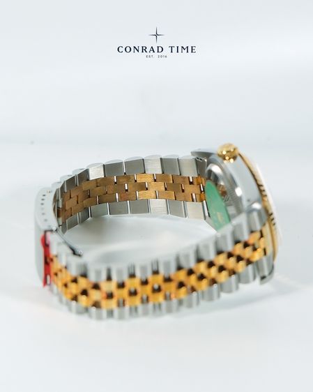 Rolex Datejust 16233 Ivory pyramid dial Two-Tone Jubilee 1992 36mm. Fullset  รูปที่ 7