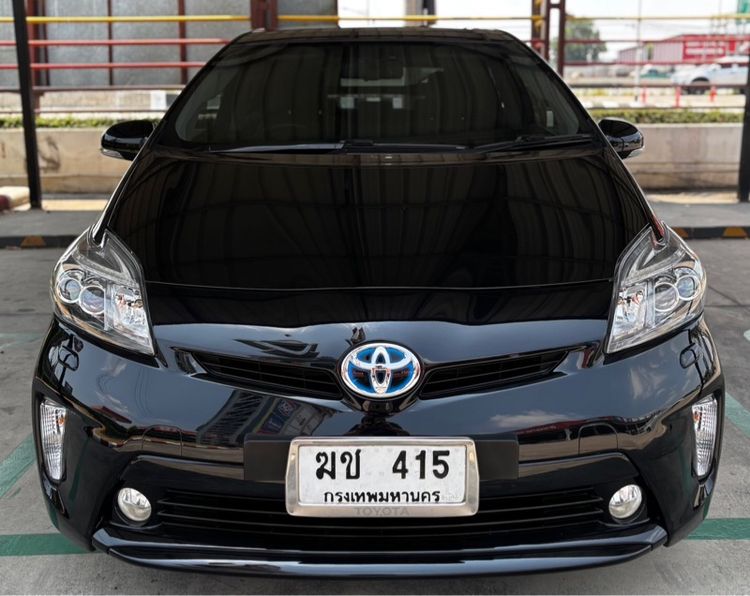 รถ Toyota Prius 1.8 Hybrid Top Option Grade สี ดำ