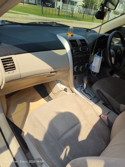 Toyota Altis 2012 1.6 E CNG Sedan เบนซิน NGV เกียร์อัตโนมัติ ดำ รูปที่ 3