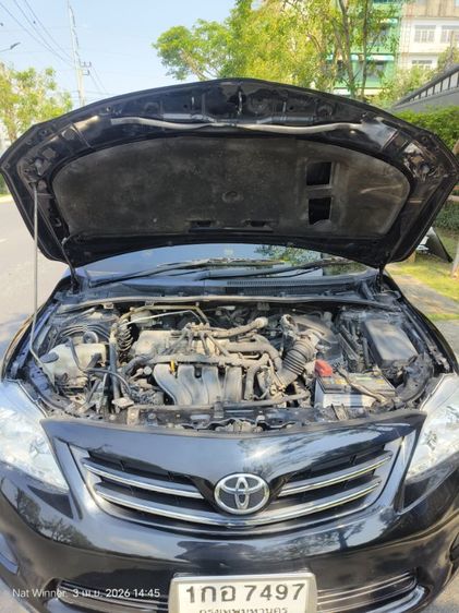 Toyota Altis 2012 1.6 E CNG Sedan เบนซิน NGV เกียร์อัตโนมัติ ดำ รูปที่ 4