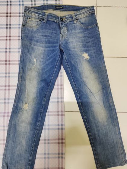 ฟ้า อื่นๆ แขนยาว อื่นๆ กางเกง​ยีนส์​ DENIM era-won ไซด์​32​ ยาว35นิ้วทรงสลิม​ สีวินเทจสวยๆ​ สภาพดีๆ​สวยๆ​ ราคา400บาท​ ไอดี0982548693​คุณโอ๊ต 