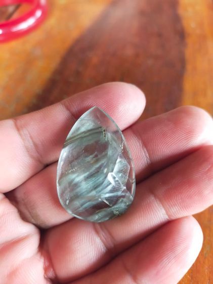 กำไลหยกแดงพร้อมจี้หินควอท รูปที่ 7