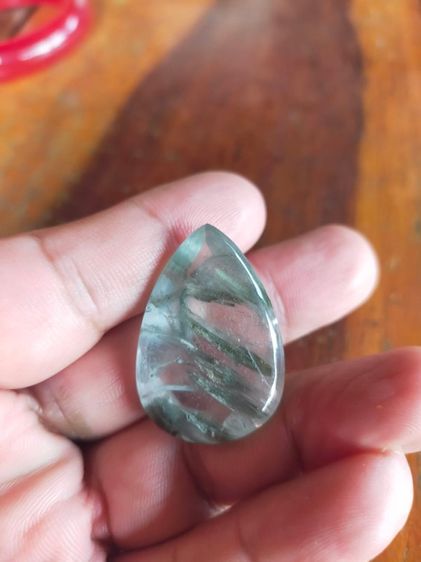 กำไลหยกแดงพร้อมจี้หินควอท รูปที่ 8