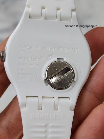SWATCH WHITE LACQUERED (SUOW100) รูปที่ 11
