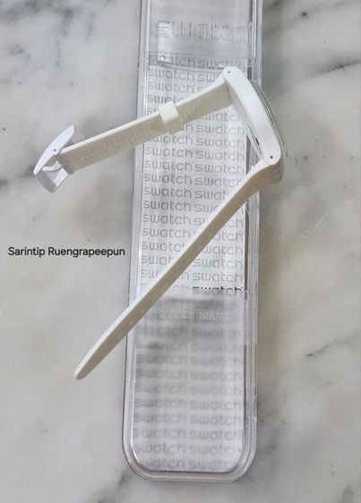 SWATCH WHITE LACQUERED (SUOW100) รูปที่ 9