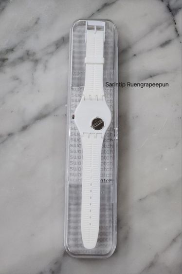 SWATCH WHITE LACQUERED (SUOW100) รูปที่ 10