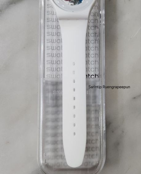 SWATCH WHITE LACQUERED (SUOW100) รูปที่ 7