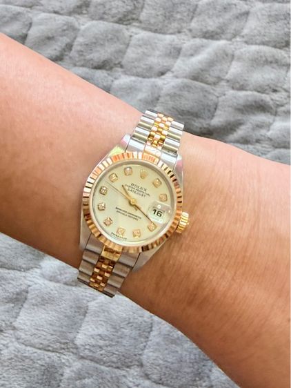 Rolex datejust lady หบักเพชร รูปที่ 8