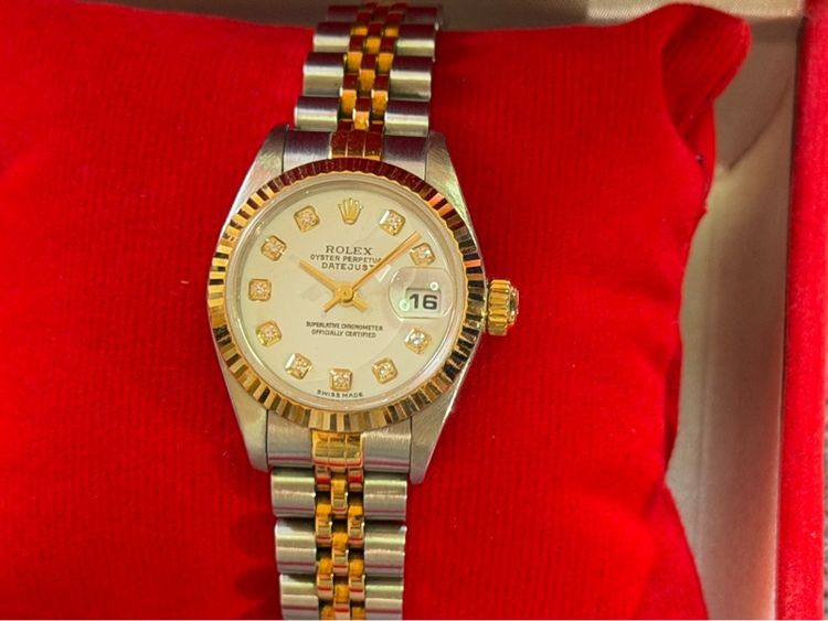 Rolex datejust lady หบักเพชร รูปที่ 5