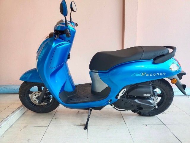 2025 Honda Scoop ตัว TOP รุ่น Club12 สี น้ำเงิน-เทา ยังไม่ได้ใช้งานเลย เลขไมล์ 6 กม. รถอยู่ถนนมิตรสัมพันธ์ อ่างศิลา-บางแสน