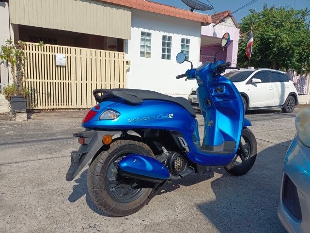 2025 Honda Scoop ตัว TOP รุ่น Club12 สี น้ำเงิน-เทา ยังไม่ได้ใช้งานเลย เลขไมล์ 6 กม. รถอยู่ถนนมิตรสัมพันธ์ อ่างศิลา-บางแสน รูปที่ 3
