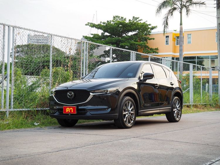 รถ Mazda CX-5 2.5 Turbo SP 4WD สี ดำ