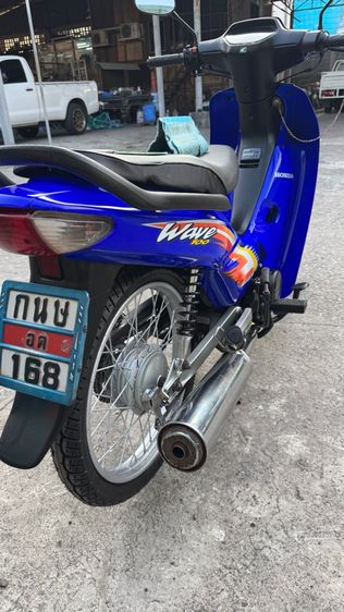 HONDA WAVE 100คาร์บูเกียร์สตาร์ทเท้าเลขทะเบียนสวย 168 ขายรถพร้อมเล่มเขียวพร้อมเลขทะเบียนไม่รวมโอนมีสถานที่ให้ทดลองขับขี่ก่อนซื้อ รูปที่ 12