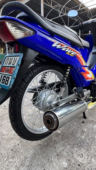 HONDA WAVE 100คาร์บูเกียร์สตาร์ทเท้าเลขทะเบียนสวย 168 ขายรถพร้อมเล่มเขียวพร้อมเลขทะเบียนไม่รวมโอนมีสถานที่ให้ทดลองขับขี่ก่อนซื้อ รูปที่ 13