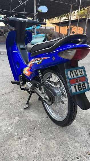 HONDA WAVE 100คาร์บูเกียร์สตาร์ทเท้าเลขทะเบียนสวย 168 ขายรถพร้อมเล่มเขียวพร้อมเลขทะเบียนไม่รวมโอนมีสถานที่ให้ทดลองขับขี่ก่อนซื้อ รูปที่ 11