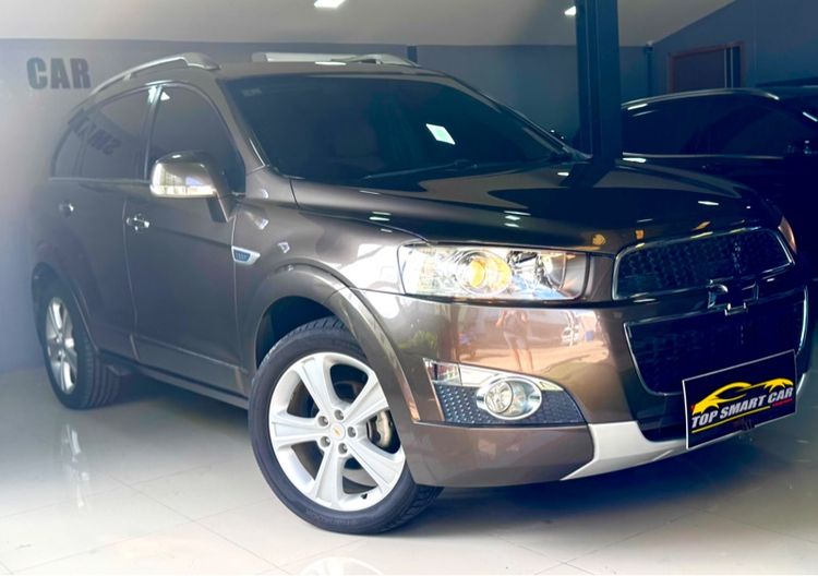 Chevrolet Captiva 2012 2.4 LTZ 4WD Utility-car เบนซิน ไม่ติดแก๊ส เกียร์อัตโนมัติ น้ำตาล รูปที่ 2