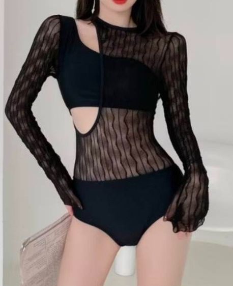 ชุดว่ายน้ำสีดำ รูปที่ 5