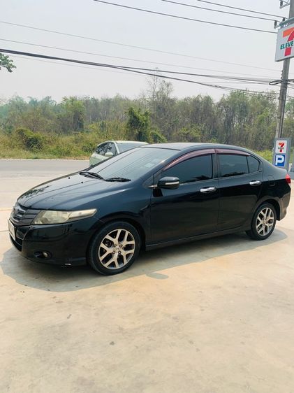 Honda City 2009 1.5 V i-VTEC Sedan เบนซิน ไม่ติดแก๊ส เกียร์อัตโนมัติ ดำ รูปที่ 3
