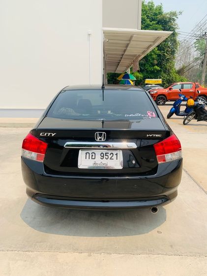 Honda City 2009 1.5 V i-VTEC Sedan เบนซิน ไม่ติดแก๊ส เกียร์อัตโนมัติ ดำ รูปที่ 4
