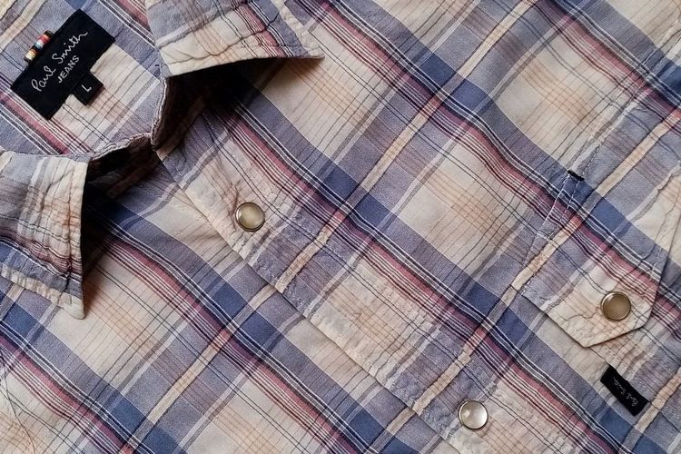 Paul Smith JEANS เสื้อเชิ้ต กระดุมมุก รูปที่ 6