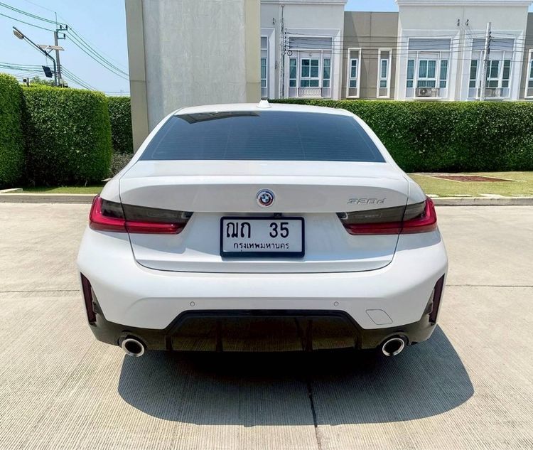 BMW Series 3 2023 320d Sedan ดีเซล ไม่ติดแก๊ส เกียร์อัตโนมัติ ขาว รูปที่ 4