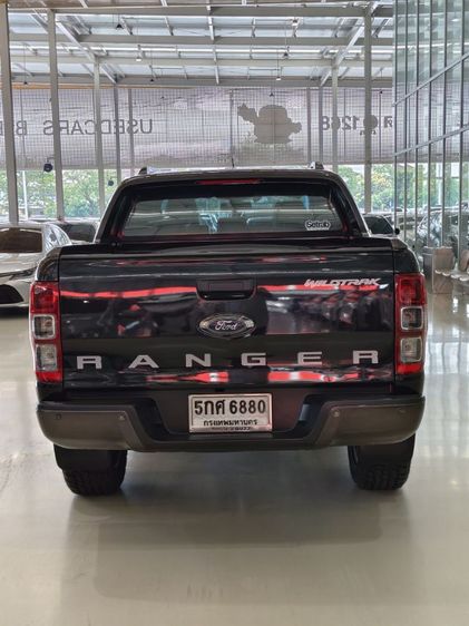 Ford Ranger 2016 2.2 Hi-Rider Wildtrak Pickup ดีเซล เกียร์อัตโนมัติ ดำ รูปที่ 4