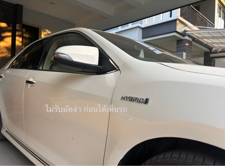 Toyota Camry 2012 2.5 HV Premium Sedan ไฮบริด ไม่ติดแก๊ส เกียร์อัตโนมัติ ขาว รูปที่ 3