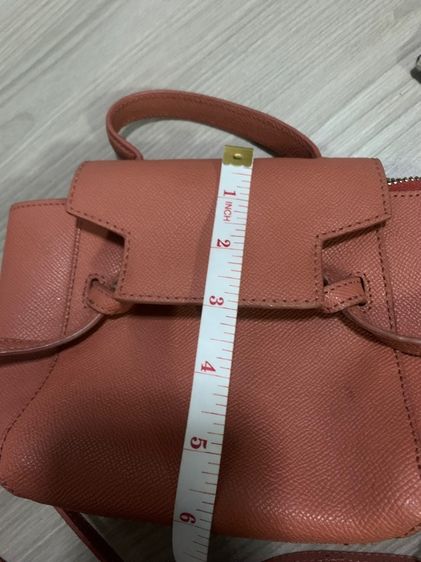 กระเป๋า Celine สะพายสีส้มอิฐ รูปที่ 5