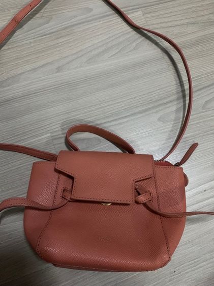 กระเป๋า Celine สะพายสีส้มอิฐ