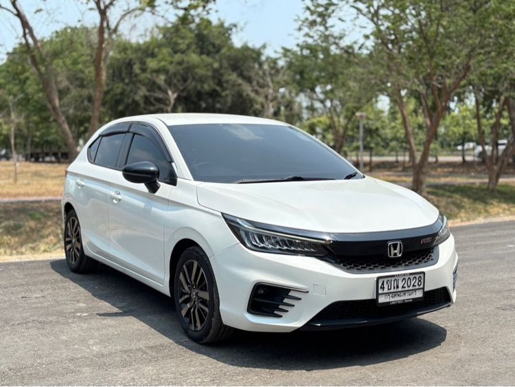 Honda City 2022 1.0 RS Sedan เบนซิน ไม่ติดแก๊ส เกียร์อัตโนมัติ ขาว รูปที่ 2