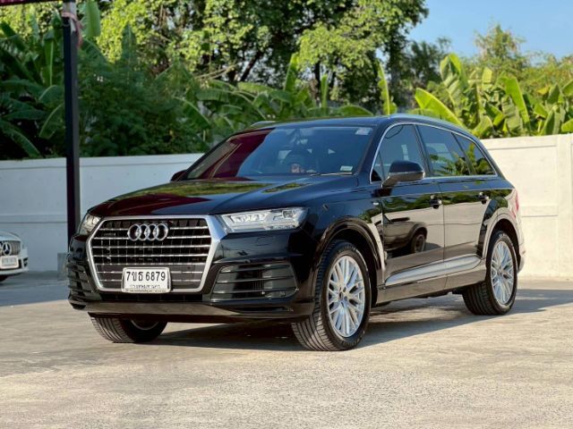 Audi Audi Q7  2017 3.0 TFSI Quattro S Line 4WD Sedan ดีเซล ไม่ติดแก๊ส เกียร์อัตโนมัติ ดำ รูปที่ 3