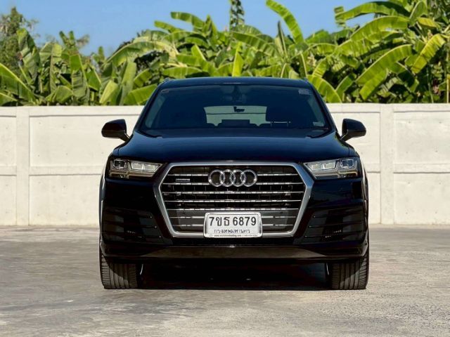 Audi Audi Q7  2017 3.0 TFSI Quattro S Line 4WD Sedan ดีเซล ไม่ติดแก๊ส เกียร์อัตโนมัติ ดำ รูปที่ 4