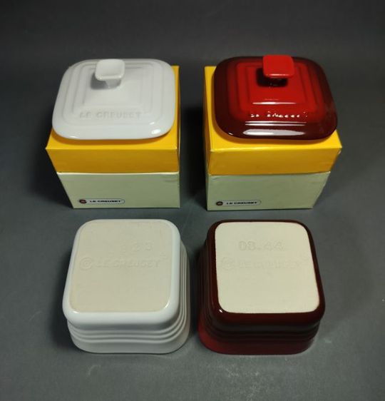ชุดหม้อเซรามิก Le Creuset Small Ramekin Carre with Lid (ทรงสี่เหลี่ยม) ชุดสองใบ รูปที่ 6