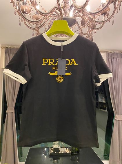 ปราด้า เสื้อยืดแขนสั้น สภาพใหม่เอี่ยม รูปที่ 9