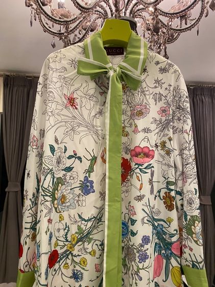 กุชชี่ เสื้อเชิ้ต แขนยาว สภาพใหม่เอี่ยม  รูปที่ 2